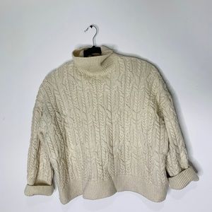 Zara Knit Turtleneck Sweater